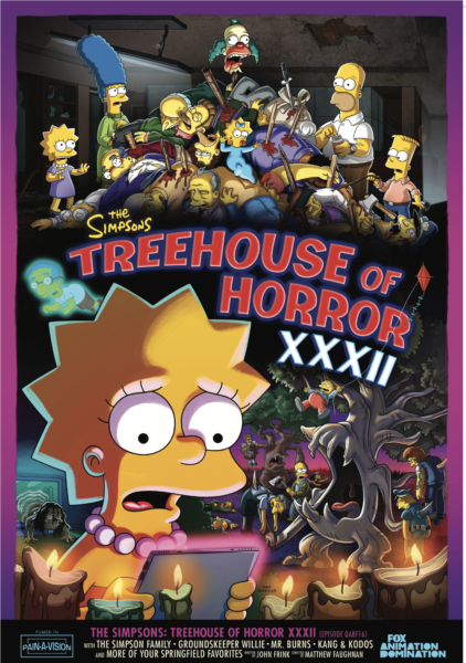 First Look The Simpsons Treehouse Of Horror Xxxii Bubbleblabber