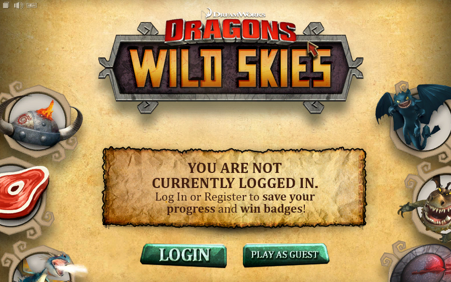 Cartoon Network Games: Dreamworks Dragons - Wild Skies 