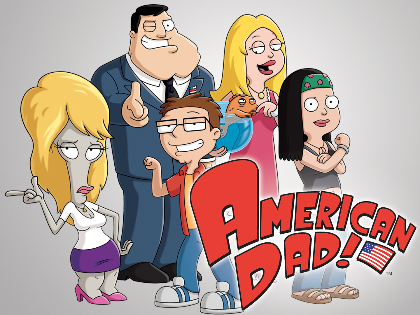 american dad logo