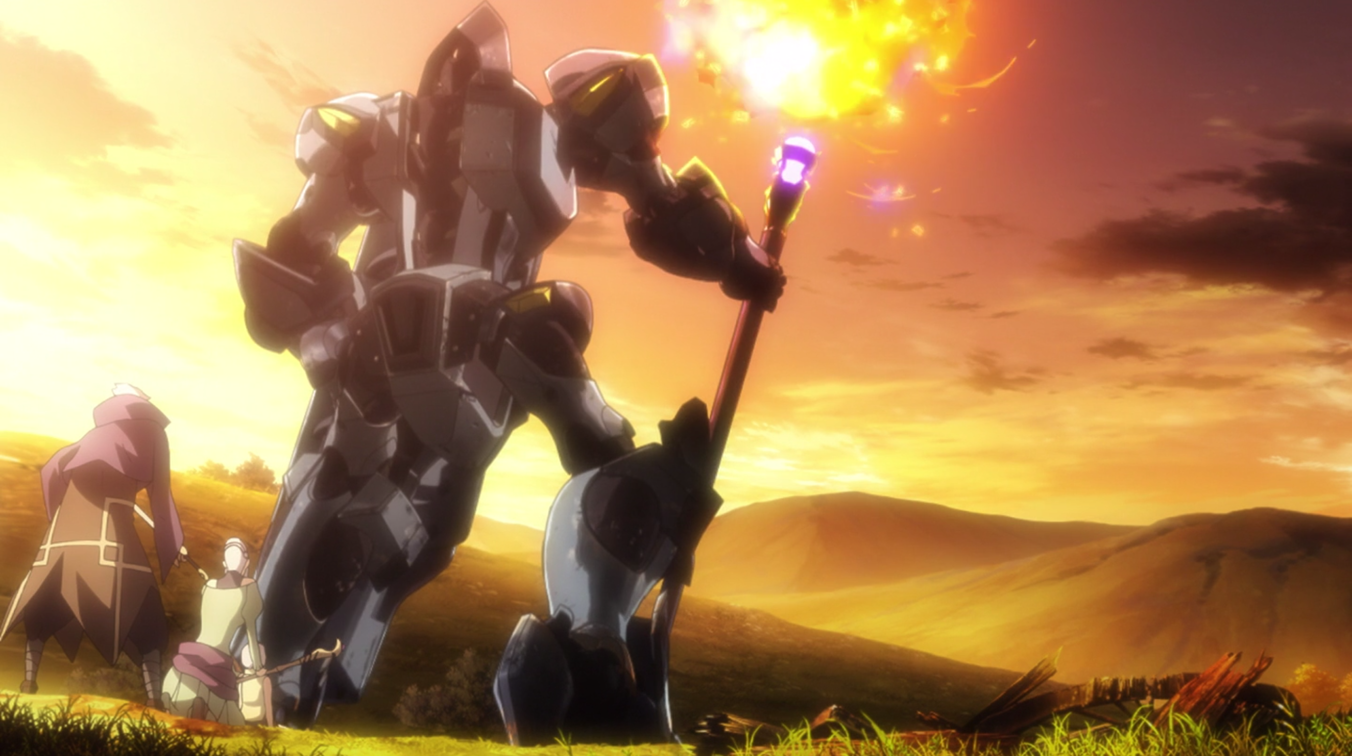 ANIME REVIEW  Knight's & Magic Pumped With Mech Enthusiasm - B3