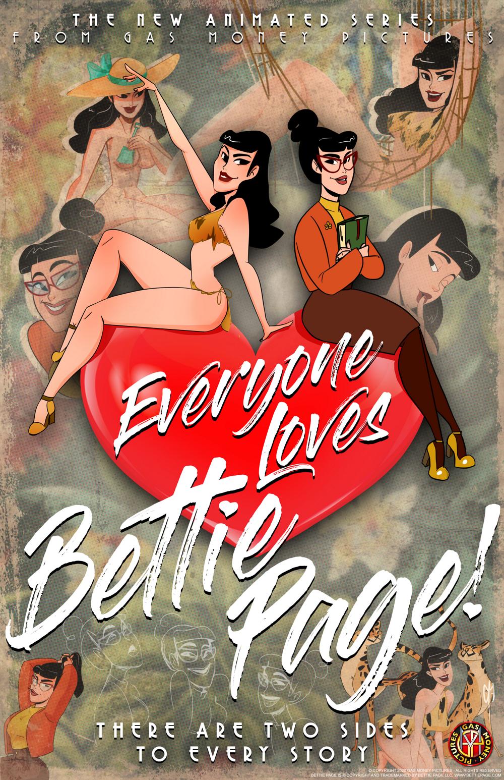 Bettie Page Love Bettie Print - Retro-a-go-go!