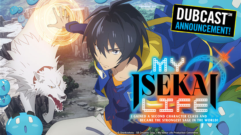 Hero Shows Off His Skills in My Isekai Life TV Anime Trailer