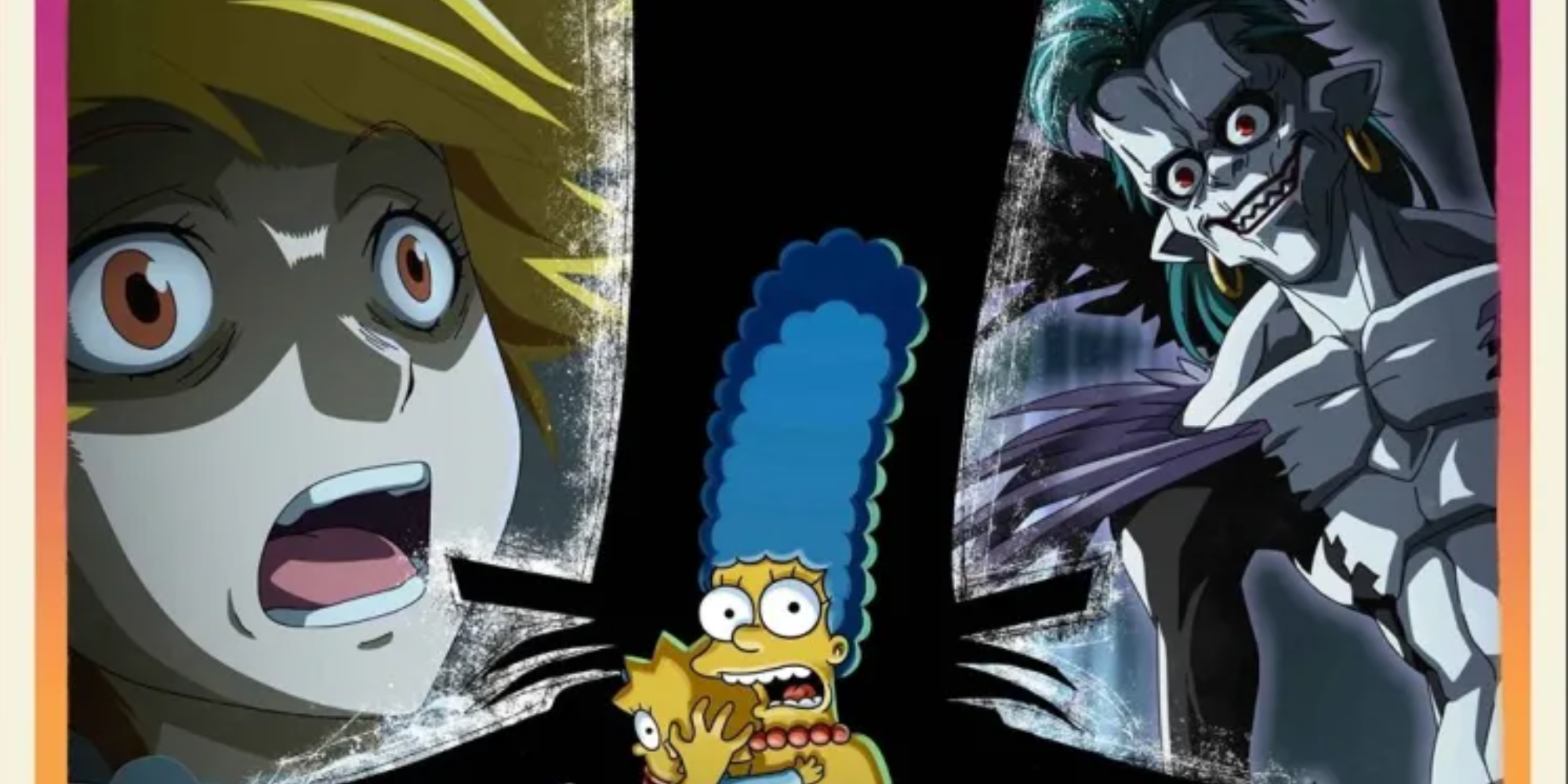 New episode of “The Simpsons” Death Note style! Basically the