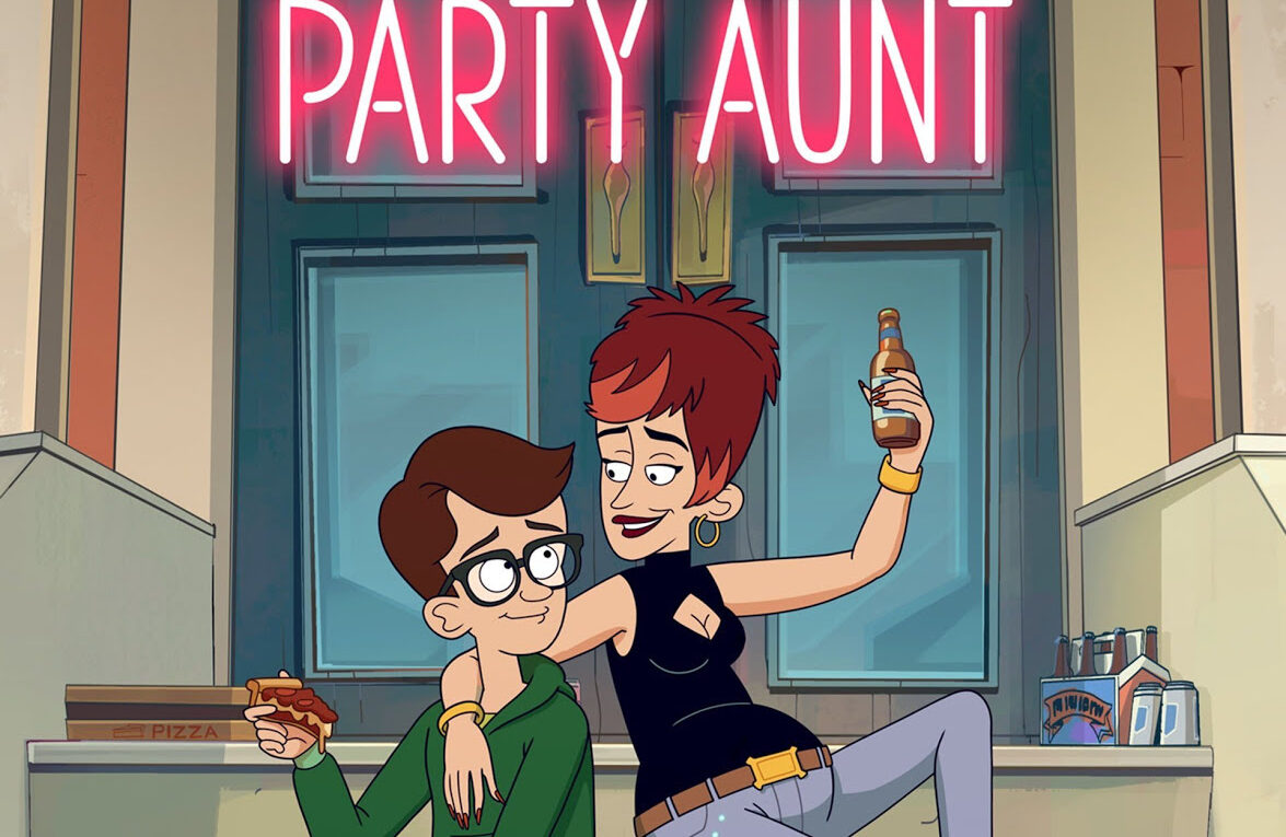 chicago party aunt coloring page transparent png