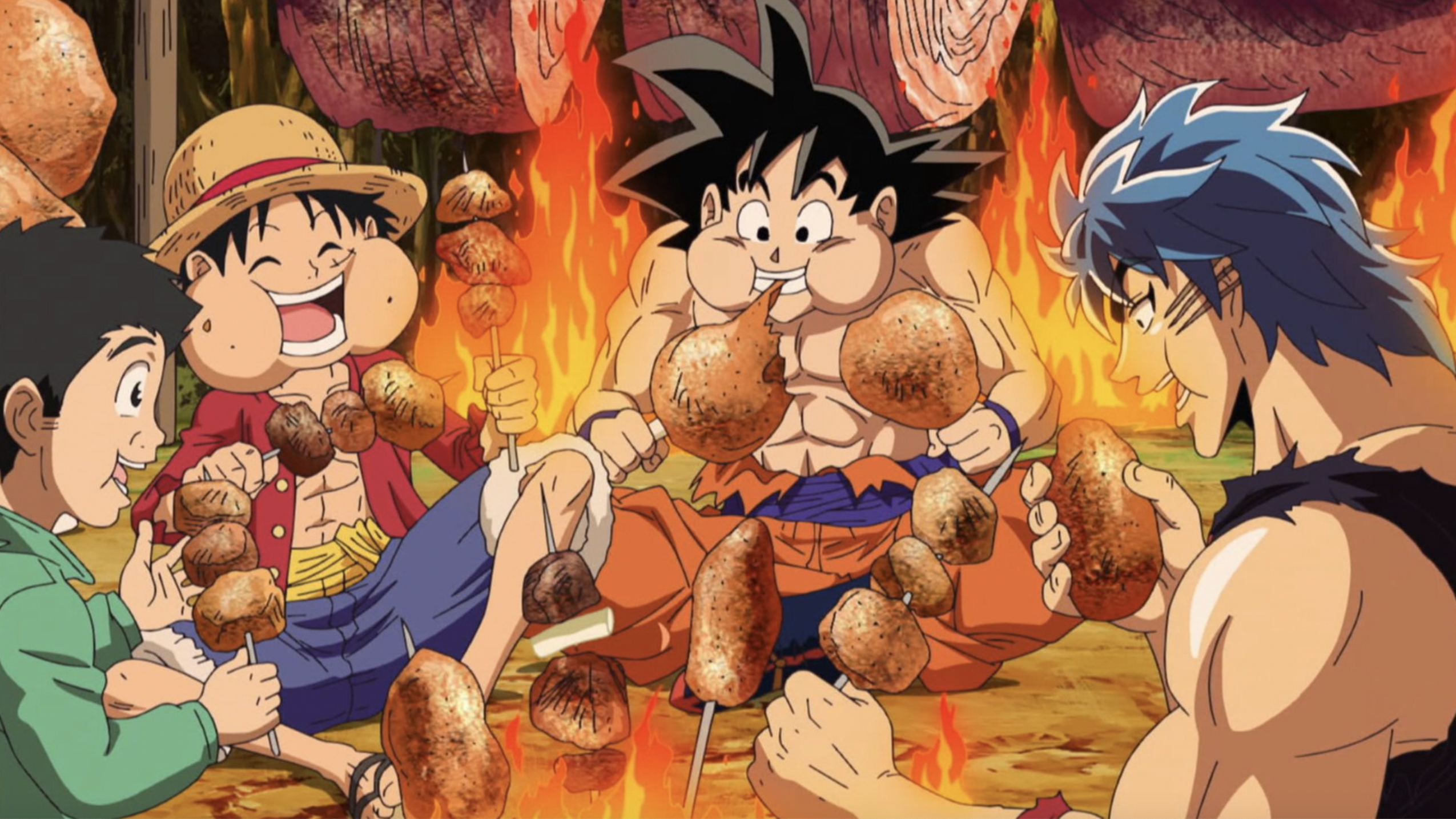 goku vs luffy