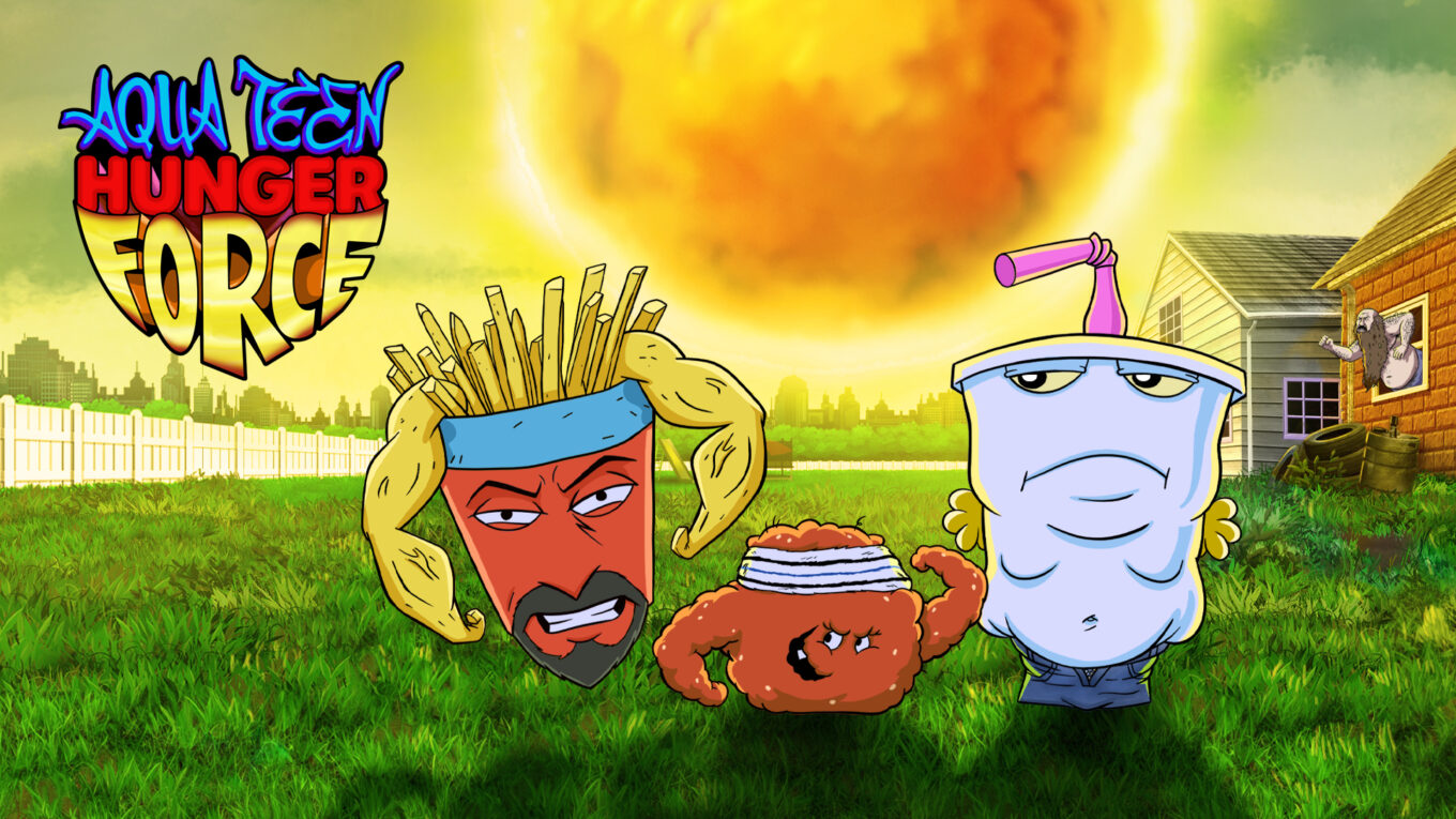 Season 12 poster for 'Aqua Teen Hunger Force'