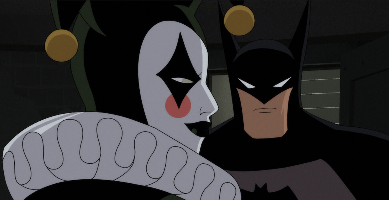 Batman: Caped Crusader Batman with Harley Quinn