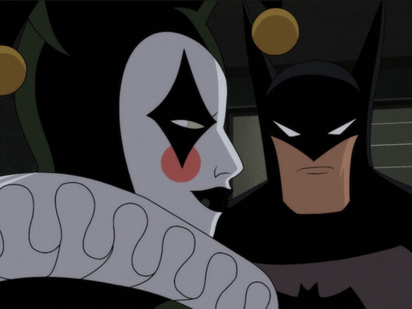 Batman: Caped Crusader Batman with Harley Quinn