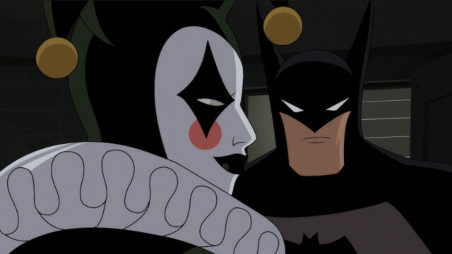 Batman: Caped Crusader Batman with Harley Quinn